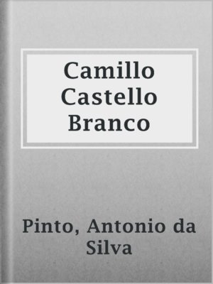 cover image of Camillo Castello Branco
